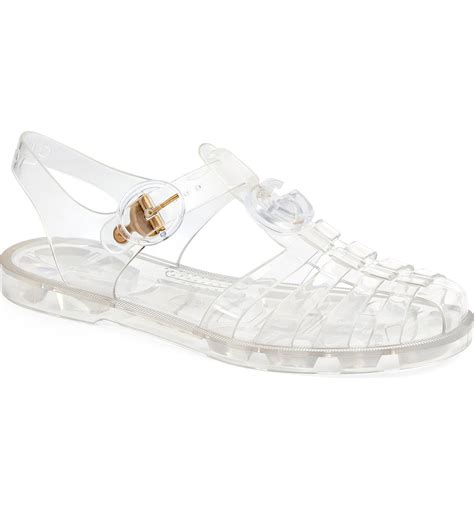 gucci sandal jelly|authentic Gucci sandals women.